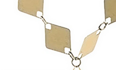 Shop Lana Laser Kite Y-necklace In Yellow Gold
