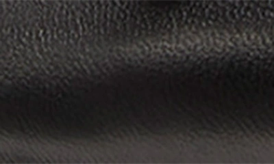 Stuart Weitzman Bardot Lambskin Bow Ballerina Flats In Black