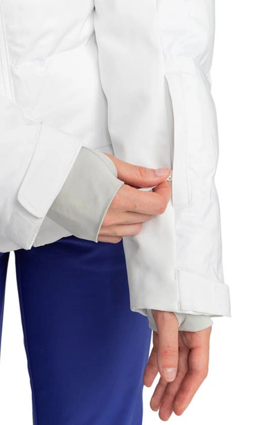 Roxy Snowblizzard Jacket In Wbb0- Bright White In Bright White