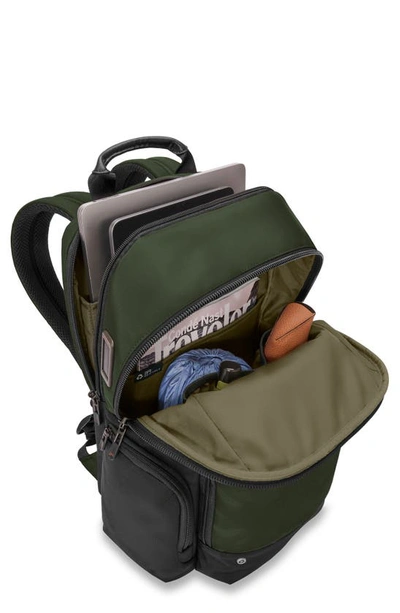 Shop Briggs & Riley Medium Cargo Backpack In Forest