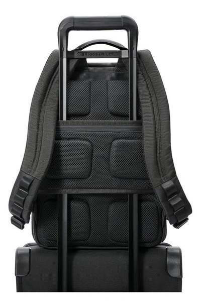Briggs & Riley Hta Slim Expandable Backpack In Black