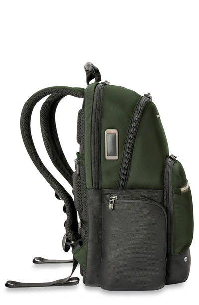 Shop Briggs & Riley Medium Cargo Backpack In Forest