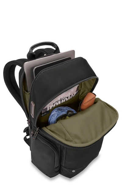 Briggs & Riley Hta Medium Cargo Backpack In Black