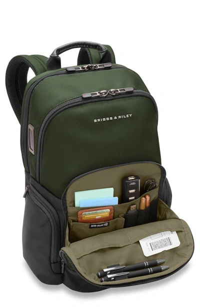Shop Briggs & Riley Medium Cargo Backpack In Forest