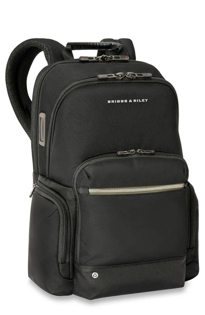Briggs & Riley Hta Medium Cargo Backpack In Black