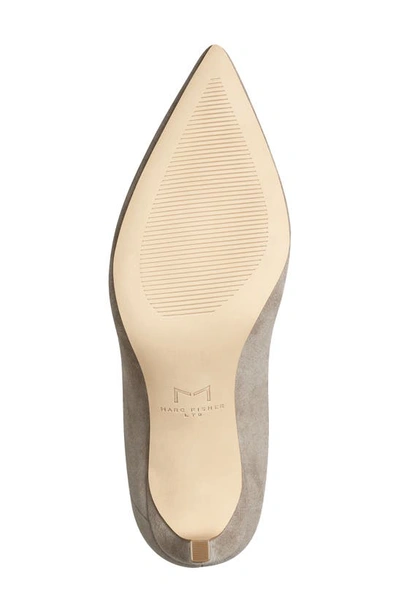 Shop Marc Fisher Ltd Angi Slouch Pointed Toe Bootie In Taupe 240