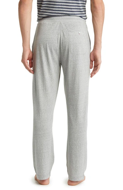 Shop Daniel Buchler Heathered Recycled Cotton Blend Pajama Pants In Light Grey