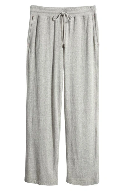 Shop Daniel Buchler Heathered Recycled Cotton Blend Pajama Pants In Light Grey