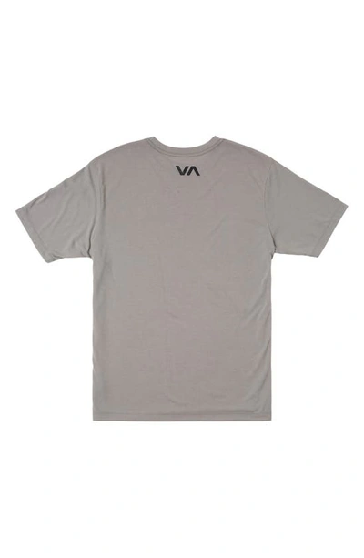 Rvca Icon Performance T-shirt In Stone