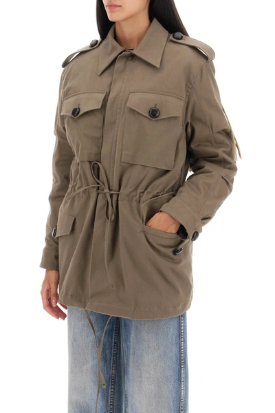 Shop Mvp Wardrobe 'bigli' Cotton Field Jacket
