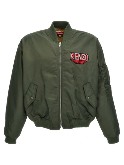 Shop Kenzo 3d Coats, Trench Coats Green