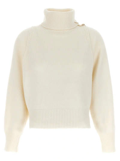 Shop Liu •jo Logo Sweater Sweater, Cardigans White