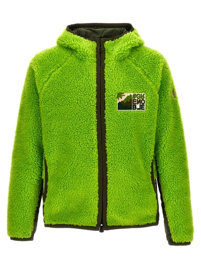 Shop Moncler Taddy Sweatshirt Green