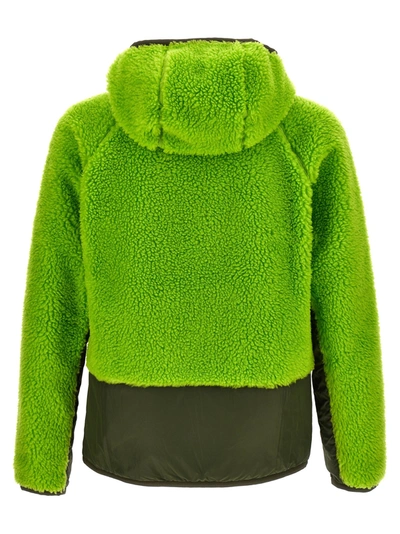 Shop Moncler Taddy Sweatshirt Green