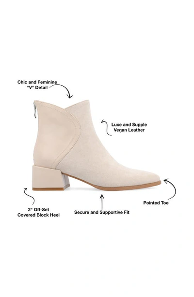 Journee Collection Consuello Bootie In Stone