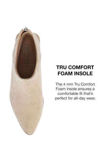 Shop Journee Collection Consuello Bootie In Tan