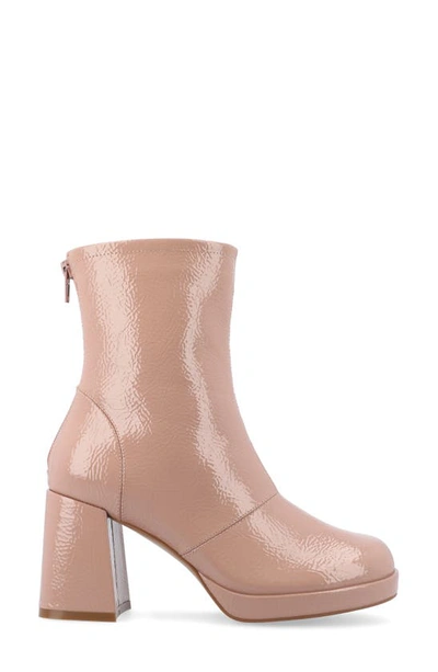 Journee Collection Aylani Bootie In Rose