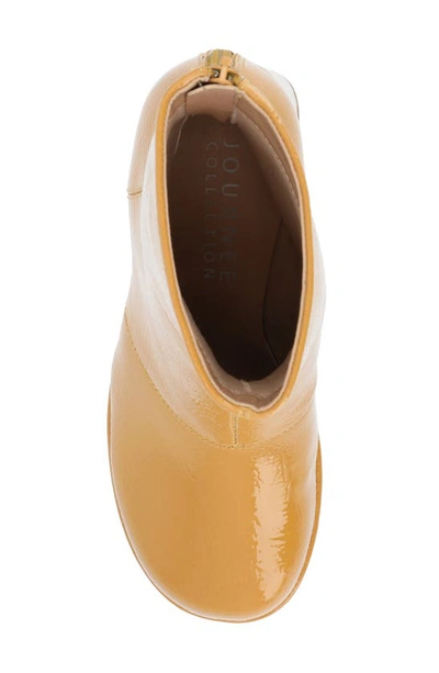 Journee Collection Aylani Bootie In Mustard