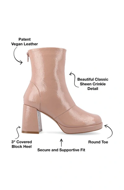 Journee Collection Aylani Bootie In Rose