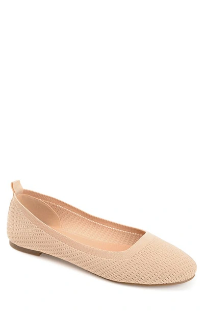 Journee Collection Tru Comfort Foam Maryann Flat In Beige