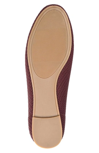 Shop Journee Collection Maryann Knit Flat In Mauve