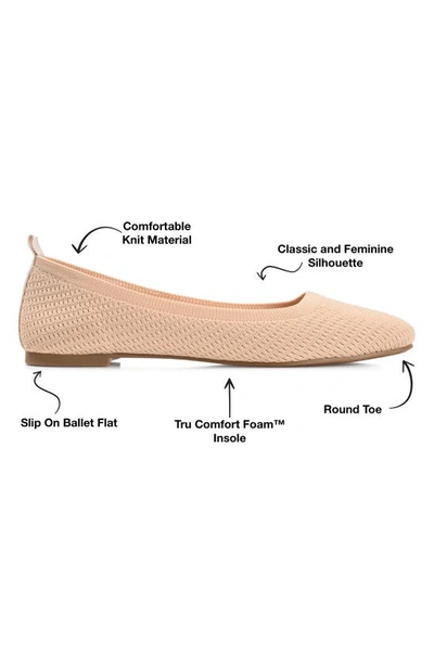 Journee Collection Tru Comfort Foam Maryann Flat In Beige