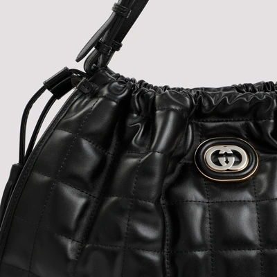 Shop Gucci Deco Bag In Black