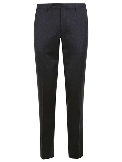Rota Tailored Check-pattern Trousers In Grey
