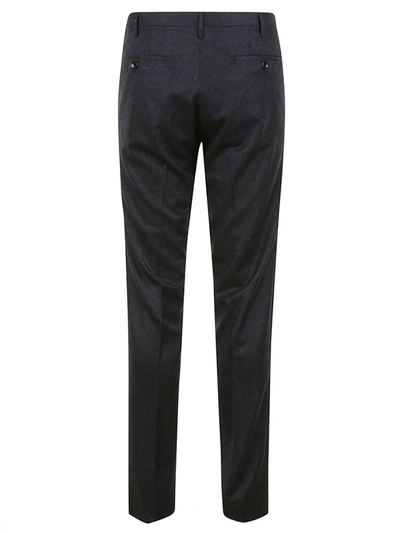 Rota Tailored Check-pattern Trousers In Grey