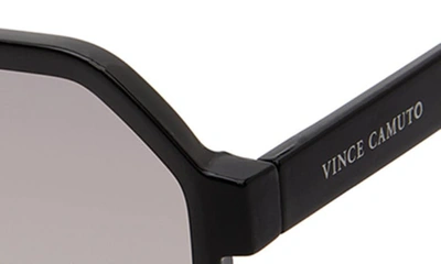 Vince Camuto Geometric Sunglasses In Black