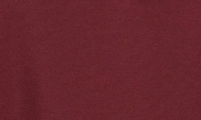Shop Tailorbyrd Solid & Mélange Modal Blend Quarter Zip Pullover In Burgundy