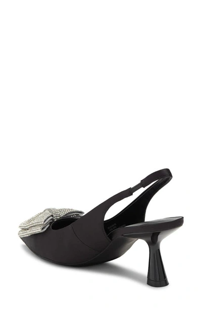 Abound Caroline Crystal Bow Slingback Pump In Black