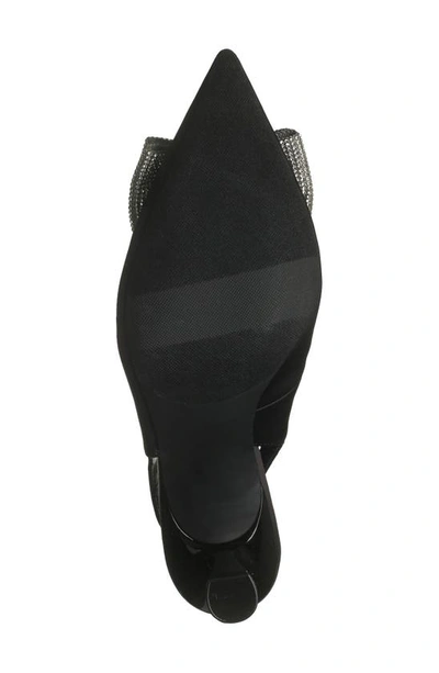Abound Caroline Crystal Bow Slingback Pump In Black
