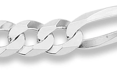 Yield Of Men Sterling Silver Figaro Bracelet In Silver