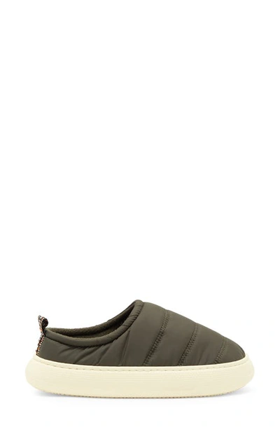Abound Devon Quilted Clog Slipper In Olive Night