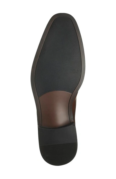 Nordstrom Rack Gavin Plain Toe Leather Derby In Brown Chestnut