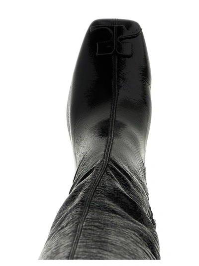 Shop Courrèges 'heritage' Boots In Black