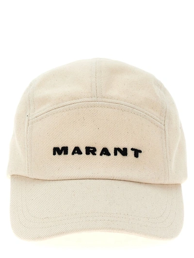 Shop Isabel Marant 'tedji' Cap In Beige