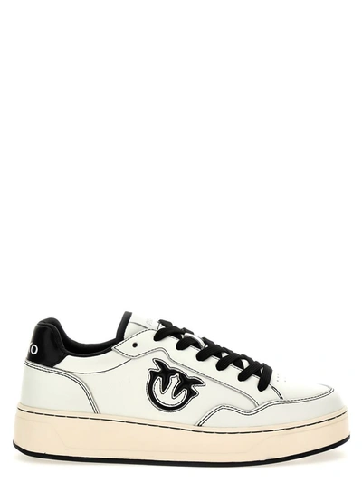 Shop Pinko 'bondy 2.0' Sneakers In White/black