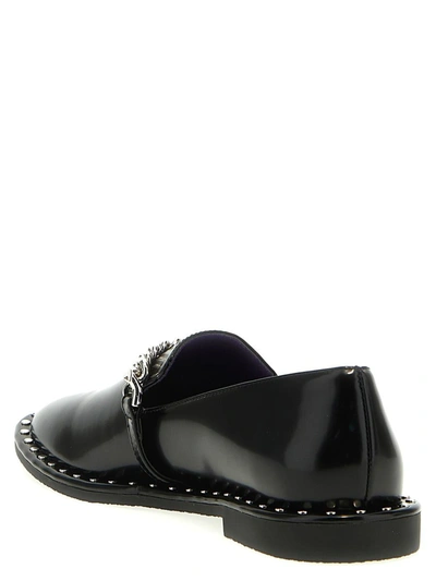 Shop Stella Mccartney 'falabella' Loafers In Black