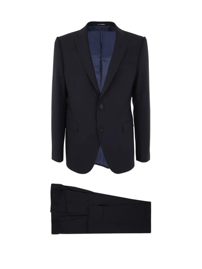 Shop Emporio Armani Ea7  Suit Clothing In Blue