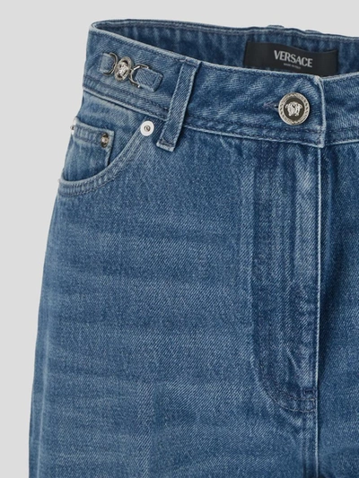 Shop Versace Jeans In Medium Blue