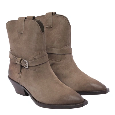 Shop Ash Boots In Beige