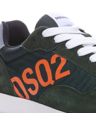 Shop Dsquared2 Sneakers In Green