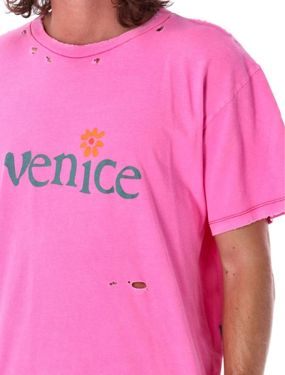 Shop Erl Venice Tshirt In Pink