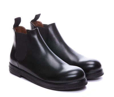 Marsèll Zucca Zeppa Boots In Black