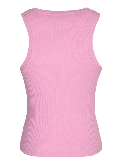 Shop Moschino Tops In Pink