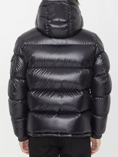 Shop Moncler Ecrins Short Down Jacket In Black