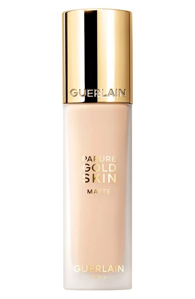 Shop Guerlain Parure Gold Skin Matte Fluid Foundation In 2n