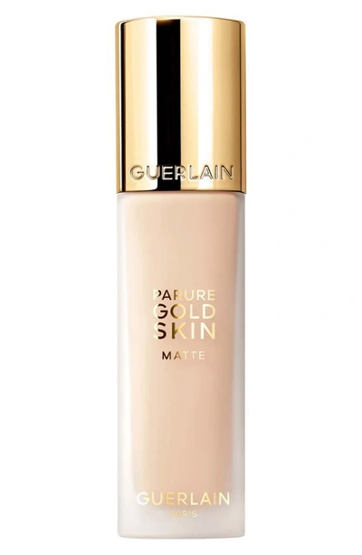 Shop Guerlain Parure Gold Skin Matte Fluid Foundation In 1.5n